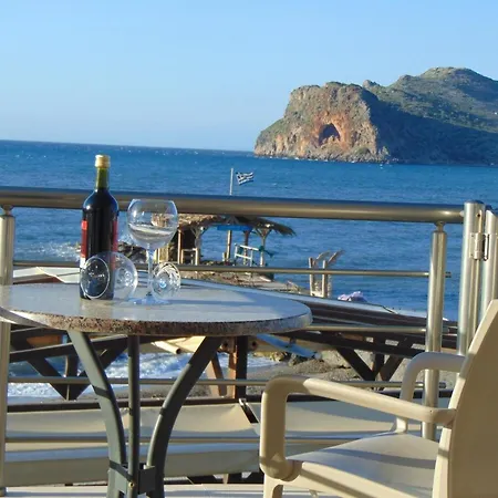 Apartment Comfy Beachfront Litinas Casa With Seaview *